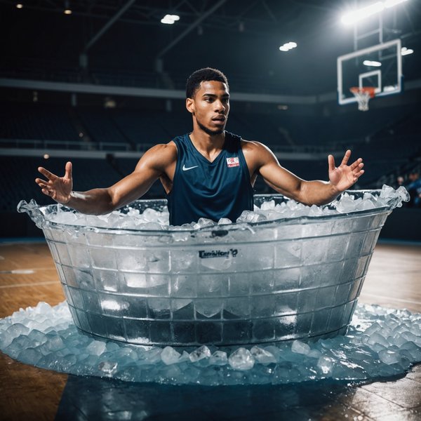 Comment les basketteurs peuvent-ils optimiser leur récupération avec l'utilisation des bains de glace?
